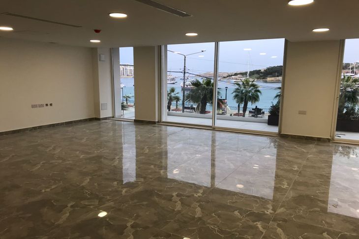 Property for Rent in Malta: Gzira seafront Office - Malta Luxury Homes