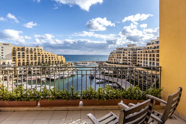 Property for Rent in Malta: Portomaso Lifestyle Apartment – Malta Luxury Homes