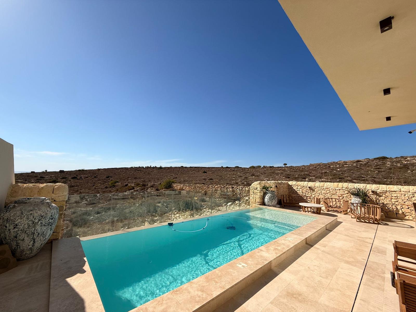 Property For Rent in Malta: Manikata Villa with pool and country views - Malta Luxury Homes